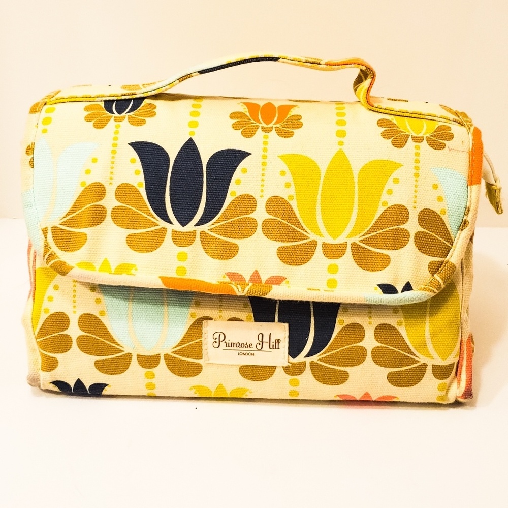 Primrose Hill London Zippered Cosmetic Travel Bag